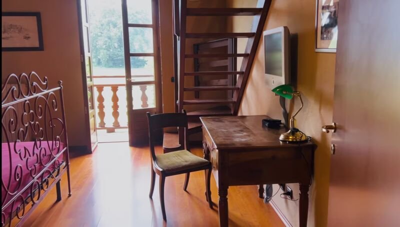Zona relax negli spazi comuni di Casa Castelletto